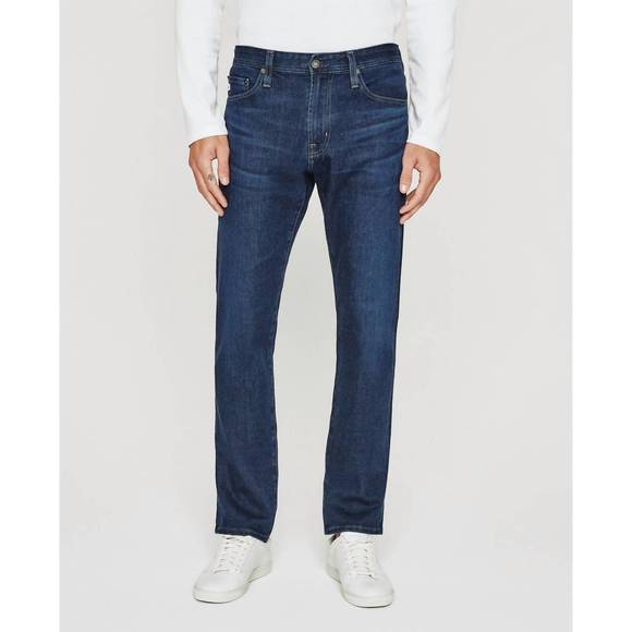 NEW AG JEANS everett denim slim straight jean in night crescent